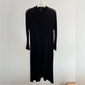 Marie Saint Pierre Black Long Sleeve Dress Size 4